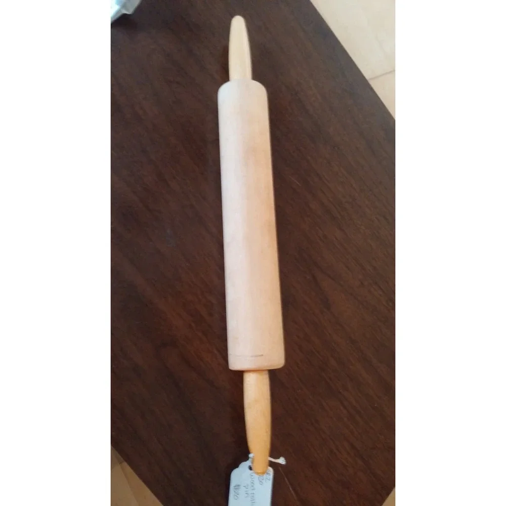 Wood‎ rolling pin